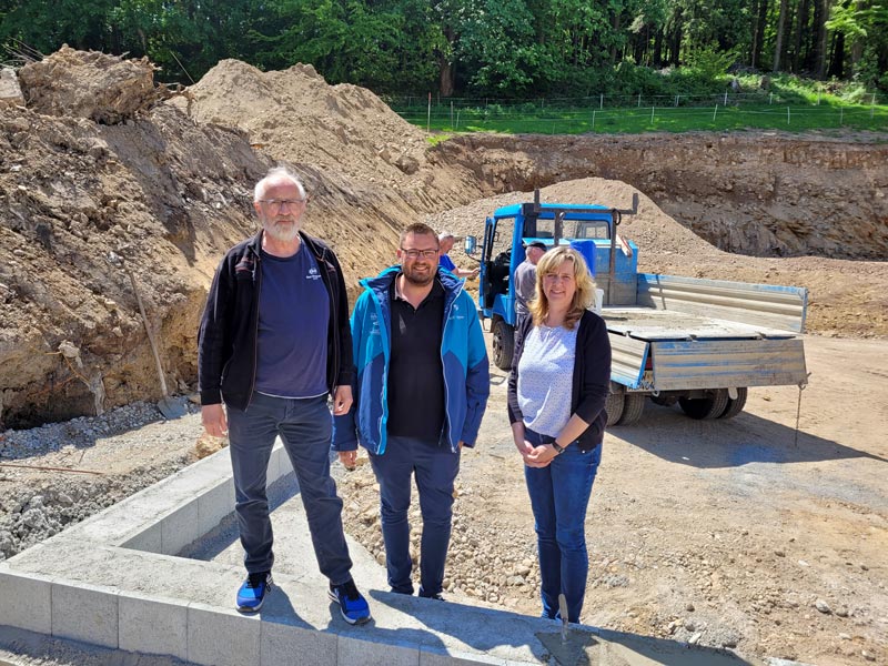 Grundsteinsetzung Mai 2023 Karl Naumann GmbH