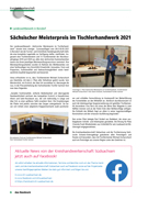 Zeitungsartikel zum Meisterpreis